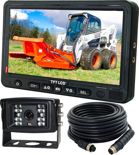 backup camera for skid steer at amazon|skid steer backup camera system.